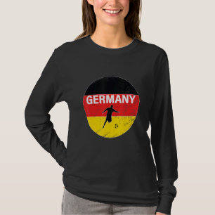 Camiseta Alemanha Sinalizador Souvenir Distúrbio para Homen