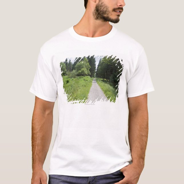 Camiseta Alemanha, Thuringia, trajeto na floresta (Frente)