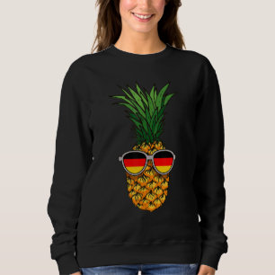 Camiseta Alemão Abacaxi Alemanha Bandeira Óculos De Sol Ver