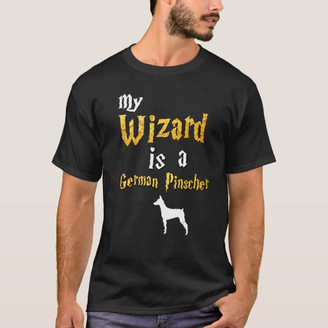 Camiseta Alemão Pinscher Alemão (Frente)