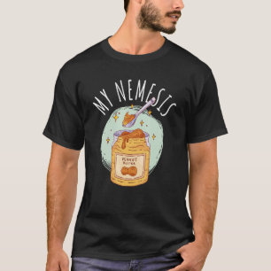 Camiseta Alergia A amendoins I Manteiga De Amendoim I Nemes