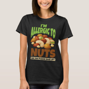 Camiseta Alergia A Comidas Alergia Sensibilização