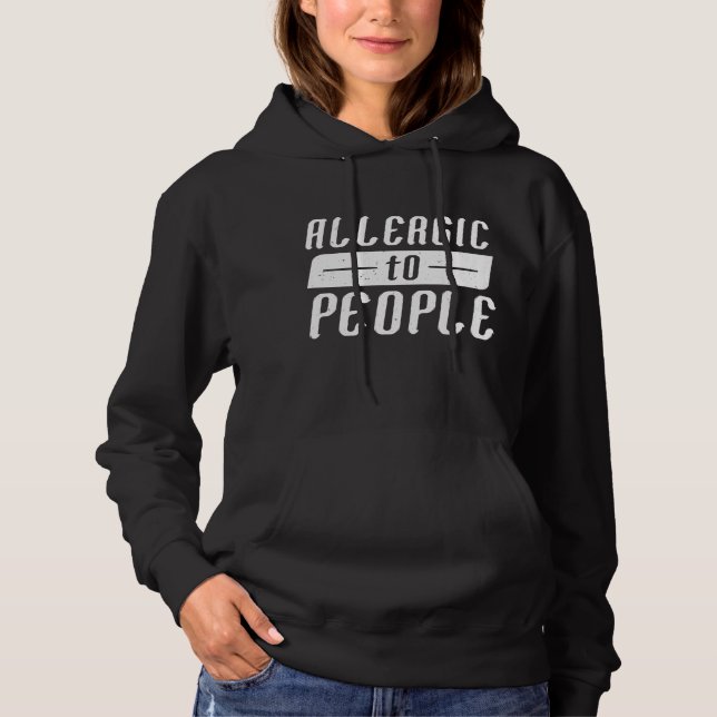 Camiseta Alergia às Pessoas (Frente)