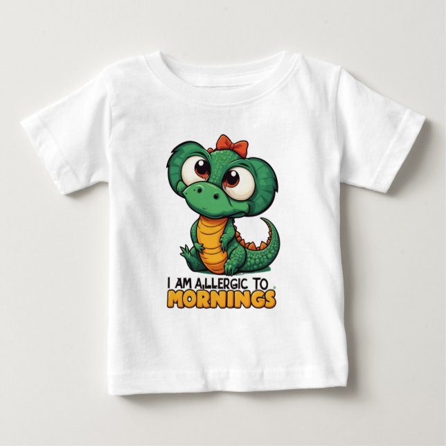 Camiseta Alergia de Manhã (Frente)