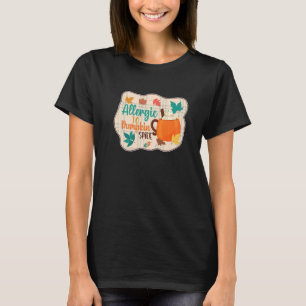 Camiseta Alérgico a alcaçuz de abóbora