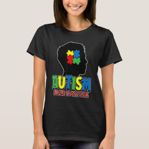 Camiseta Alérgico à Maioria das Pessoas  Apoio Autista Auti