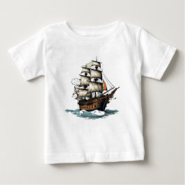 Camiseta Alerta! 8º Aniversário do Navio Pirata