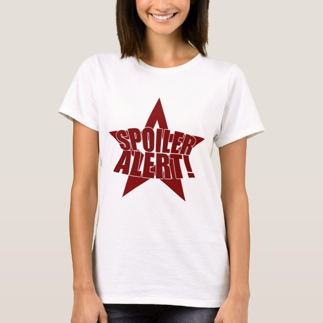 Camiseta Alerta da desmancha prazeres (Frente)