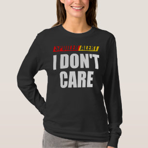 Camiseta Alerta de Spoiler Não ligo para Sarcástico 1