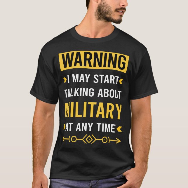 Camiseta Alerta militar (Frente)