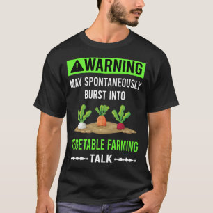 Camiseta Alerta Verde Agricultura Vegetal