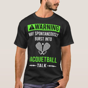 Camiseta Alerta Verde Raquetebol