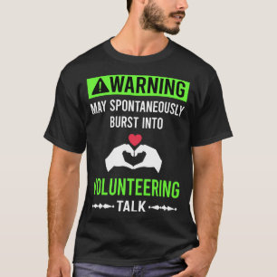 Camiseta Alerta Verde Voluntariado Voluntário