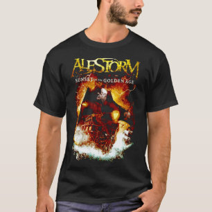 Camiseta Ales 504 Sunset Ouro Age - Alestorm - Melhor Vende