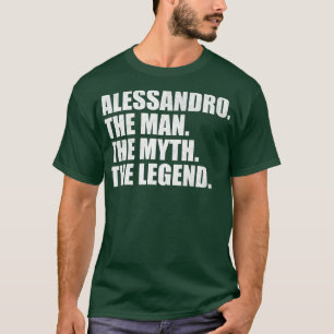 Camiseta AlessandroAlessandro Nome Alessandro Nome dado