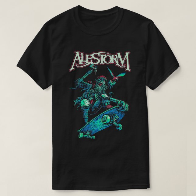 Camiseta Alestorm Banda (Frente do Design)