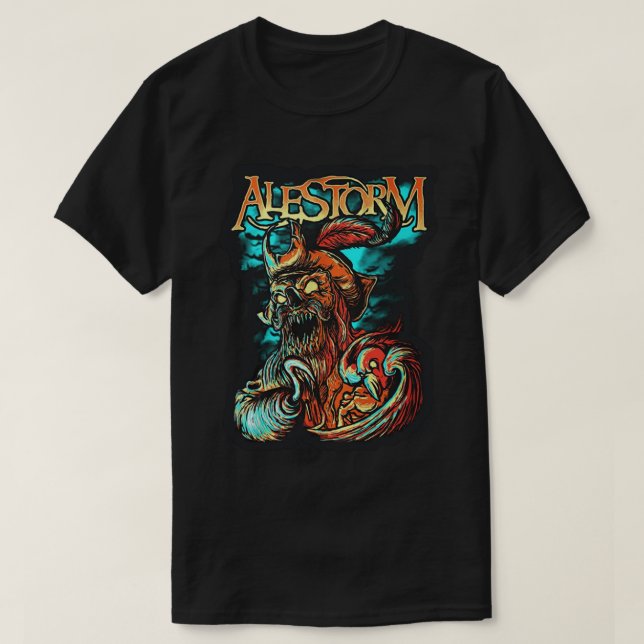 Camiseta Alestorm Trending Sale (Frente do Design)