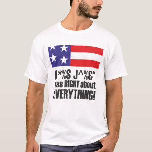 Camiseta Alex Jones estava certo