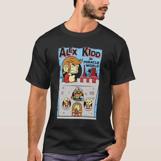 Camiseta Alex Kidd no Clássico do Mundo Milagre (Frente)