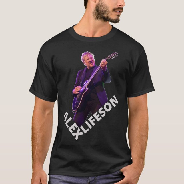 Camiseta Alex Lifeson, Rip Alex Lifeson Essential  (Frente)