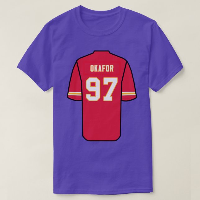 Camiseta Alex Okafor Jersey 1 (Frente do Design)