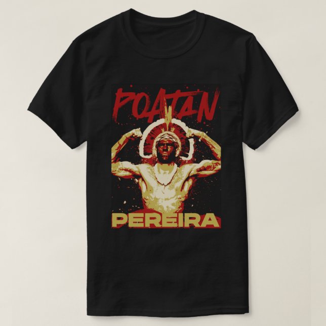 Camiseta Alex Poatan Pereira (Frente do Design)
