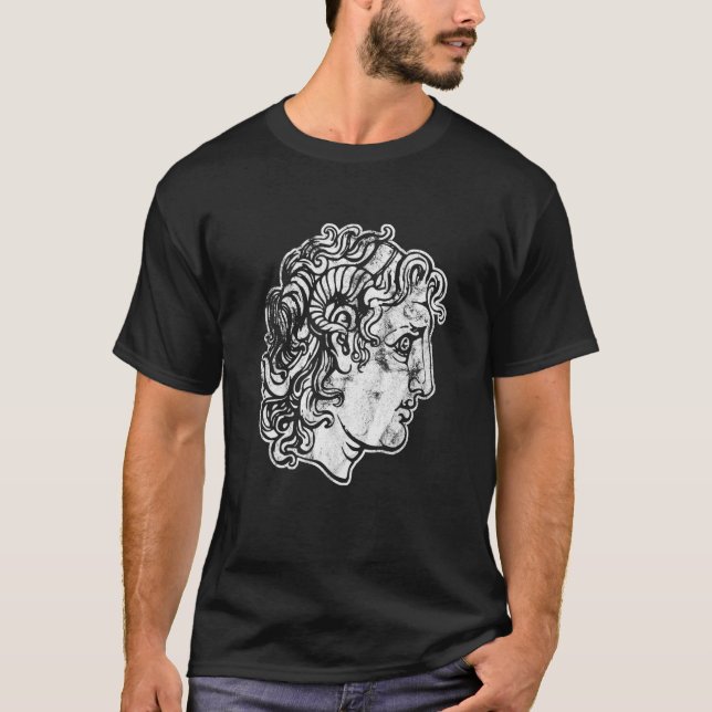 Camiseta Alexander A Excelente Chefe História da Grécia Ant (Frente)