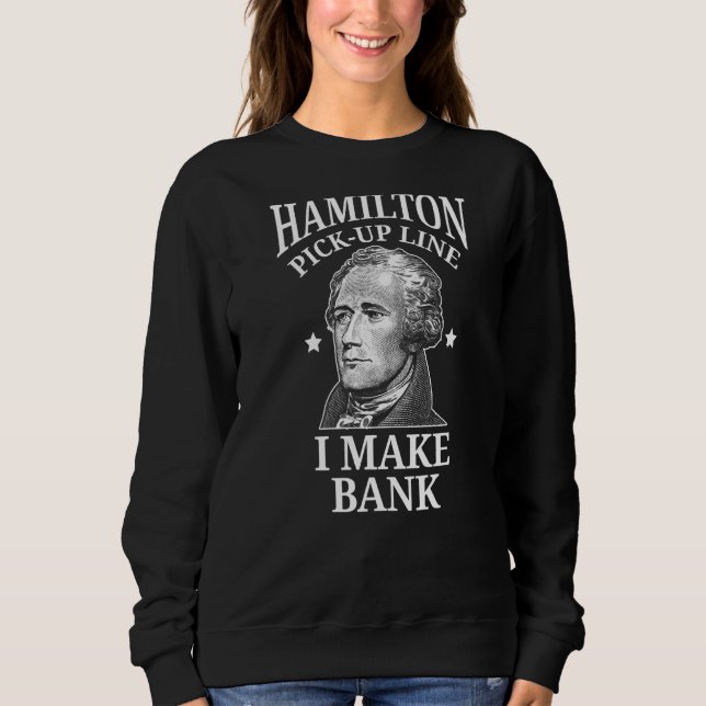 Camiseta Alexander Hamilton História Americana (Frente)