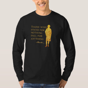 Camiseta Alexander Hamilton História Usa Costume Teens Men 