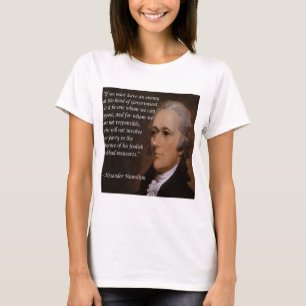 Camiseta Alexander Hamilton "Líder Inimigo" Presente