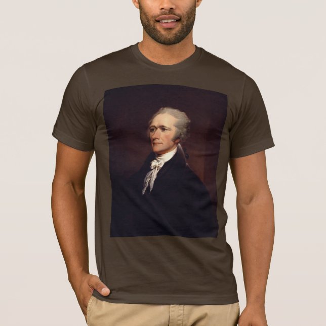 Camiseta Alexander Hamilton: Pai Fundador dos EUA, Históric (Frente)