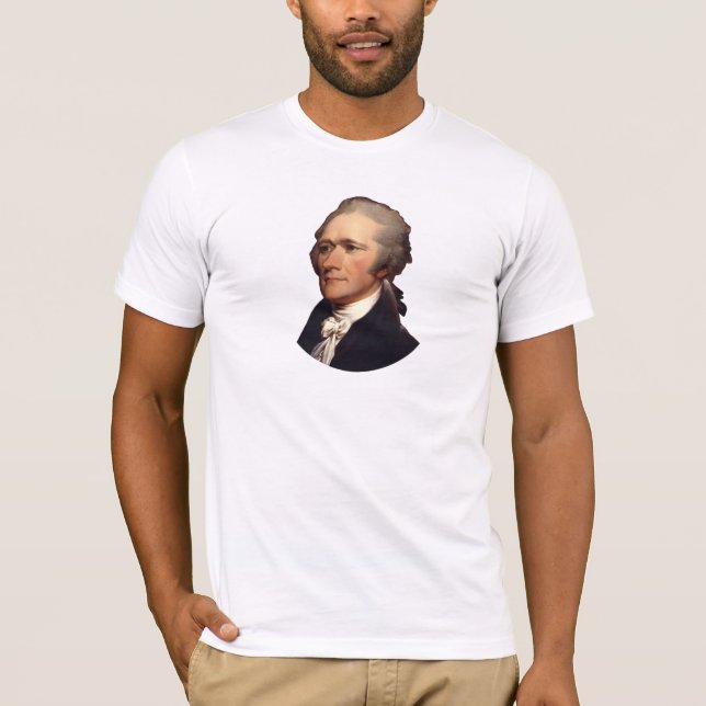 Camiseta Alexander Hamilton por John Trumbull (Frente)
