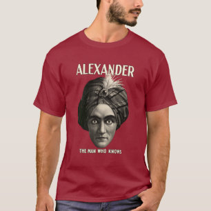 Camiseta Alexander - homem que sabe