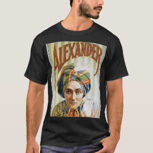 Camiseta Alexander ~ Mentalista Physics Vintage Anúncio Mág