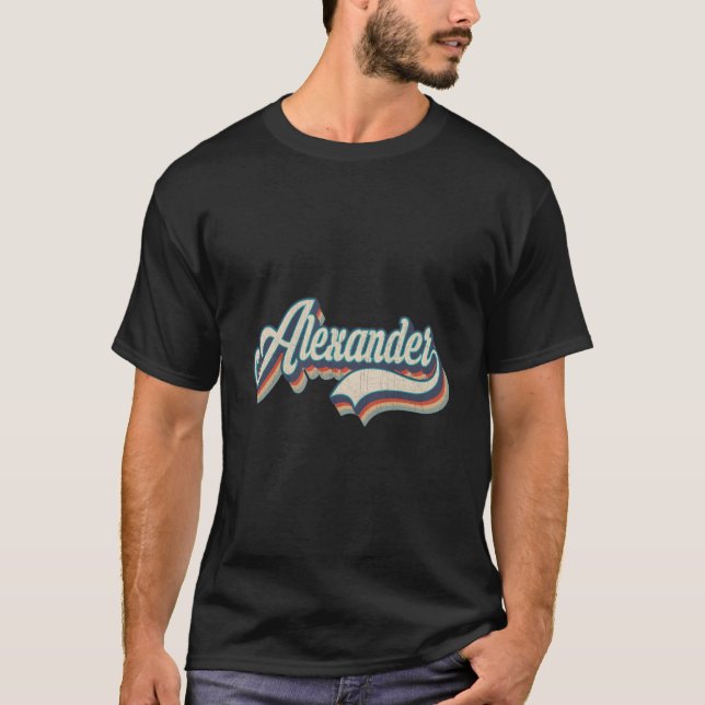 Camiseta Alexander Nome Personalizado (Frente)
