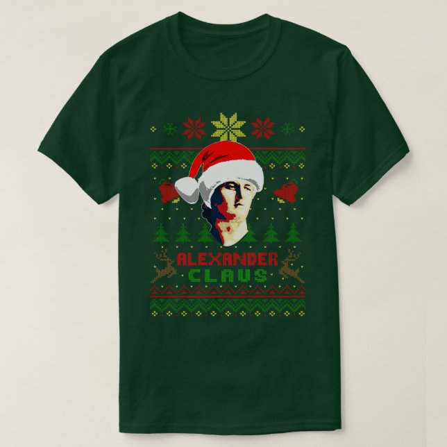 Camiseta Alexander O Excelente Alexander Claus (Frente do Design)