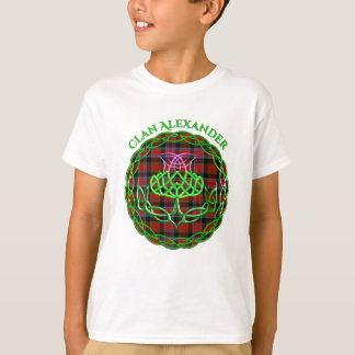 Camiseta Alexander Scottish Tartan Celtic Thistle