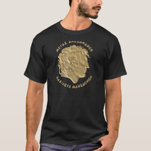 Camiseta Alexander The Excelente Antiga Grécia Tee da Maced