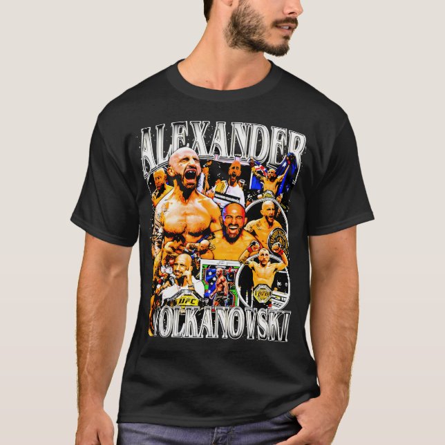 Camiseta Alexander Volkanovski Ultimate Fighting Campeonato (Frente)