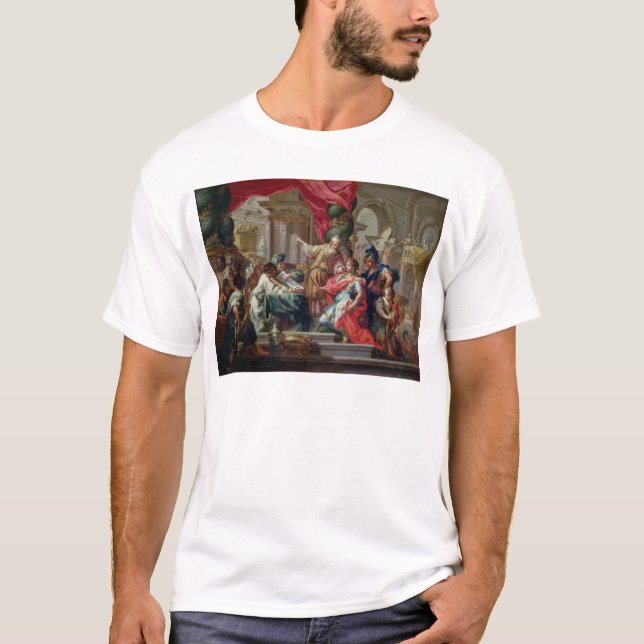 Camiseta Alexandre o Excelente no Templo de Jerusalém (Frente)