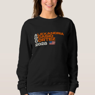 Camiseta Alexandria Ocasio-Cortez 2028 American Flag