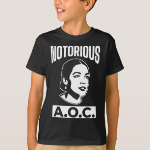 Camiseta Alexandria Ocasio-cortez O Aoc Longo Sl
