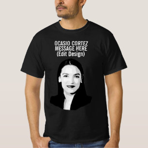 Camiseta Alexandria Ocasio-Cortez Personalizada