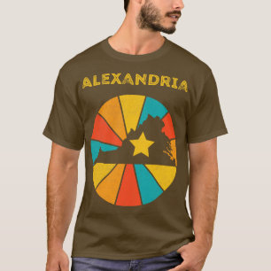 Camiseta Alexandria Virgínia Vintage - Alface Sovenir 1