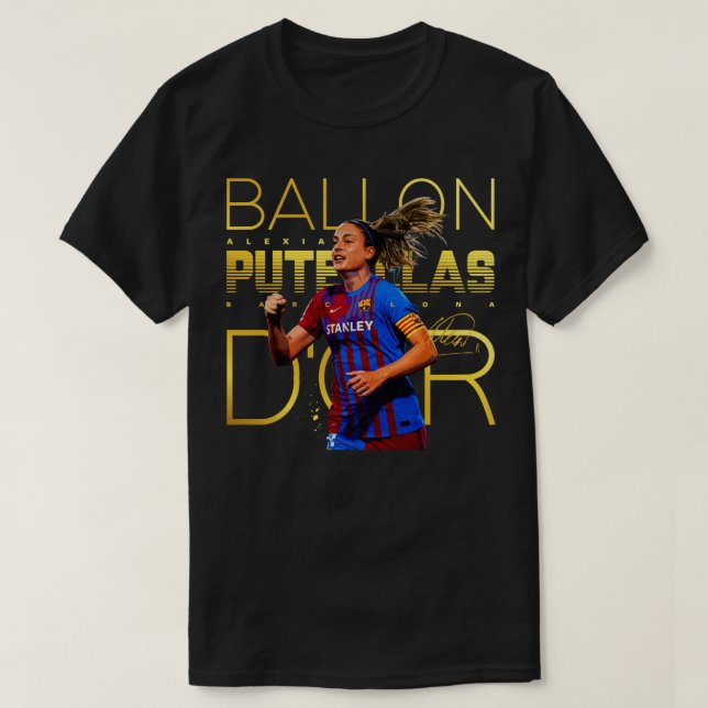 Camiseta Alexia Putellas (Frente do Design)