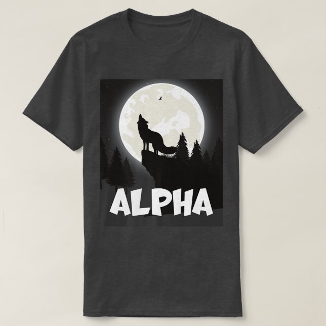 Camiseta Alfa Fo Moonlight Hill Design (Frente do Design)