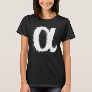 Camiseta Alfa - Letra grega - Símbolo grego alfabético