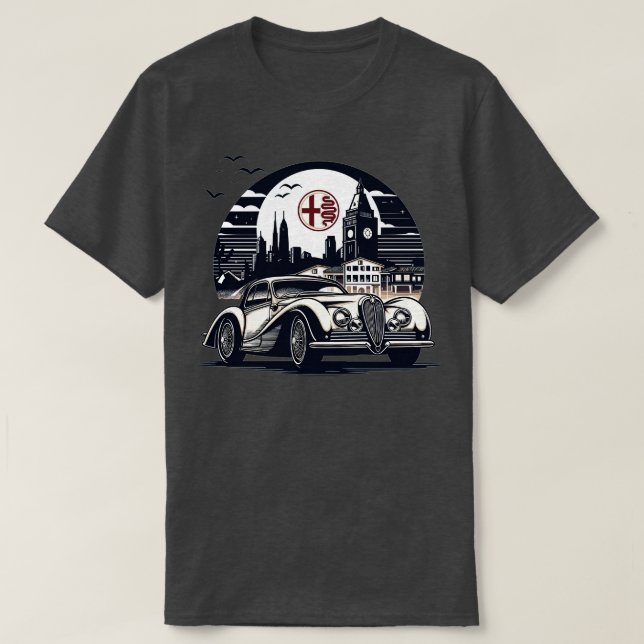 Camiseta Alfa Romeo 6C 2 (Frente do Design)