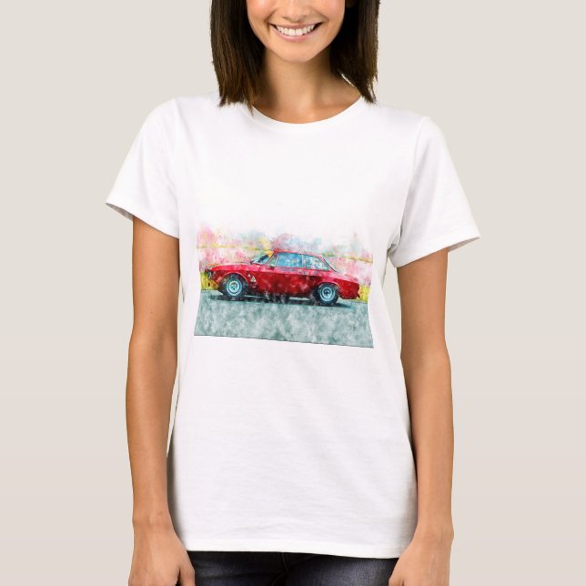 Camiseta Alfa Romeo Giulia (Frente)