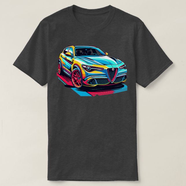 Camiseta Alfa Romeo Stelvio 1 (Frente do Design)